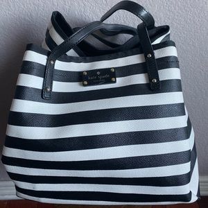 Kate Spade Striped Tote Bag